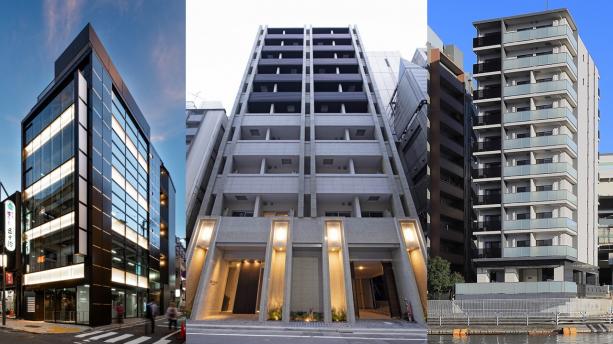 都内に特化してマンションや商業ビルを多数開発しています