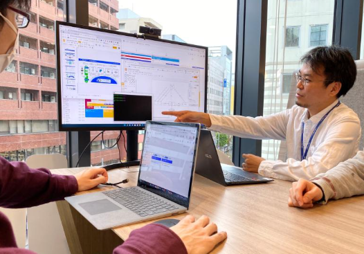 特定の業務だけでは得られにくい、幅広い知見や経験の習得を目指しています。