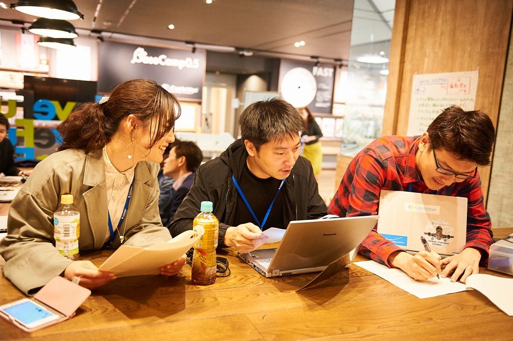 ケンブリッジ・テクノロジー・パートナーズのオフィス風景