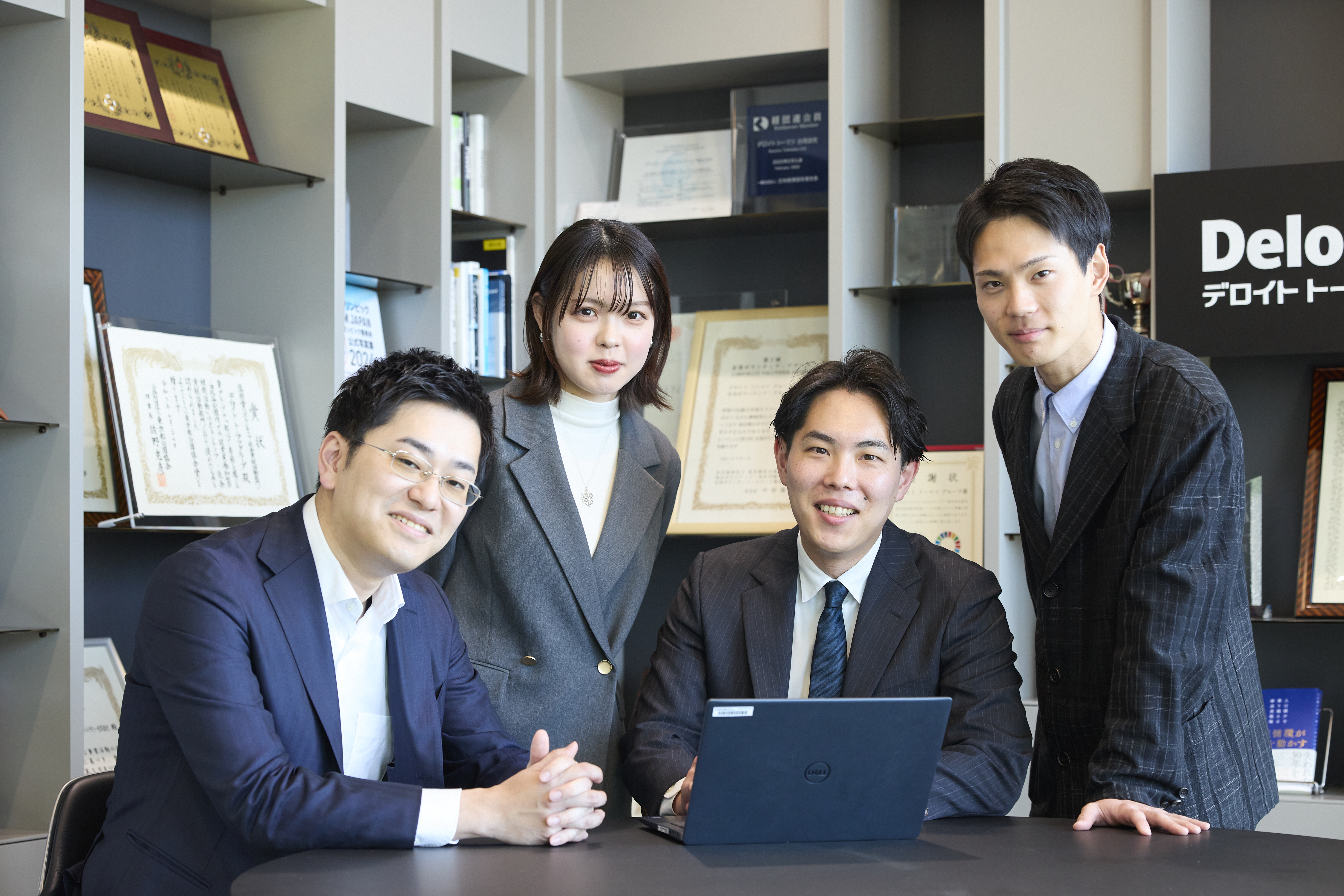 デロイトトーマツベンチャーサポートのオフィス風景