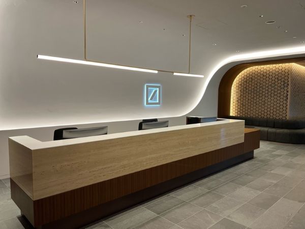 ドイツ銀行グループのオフィス風景