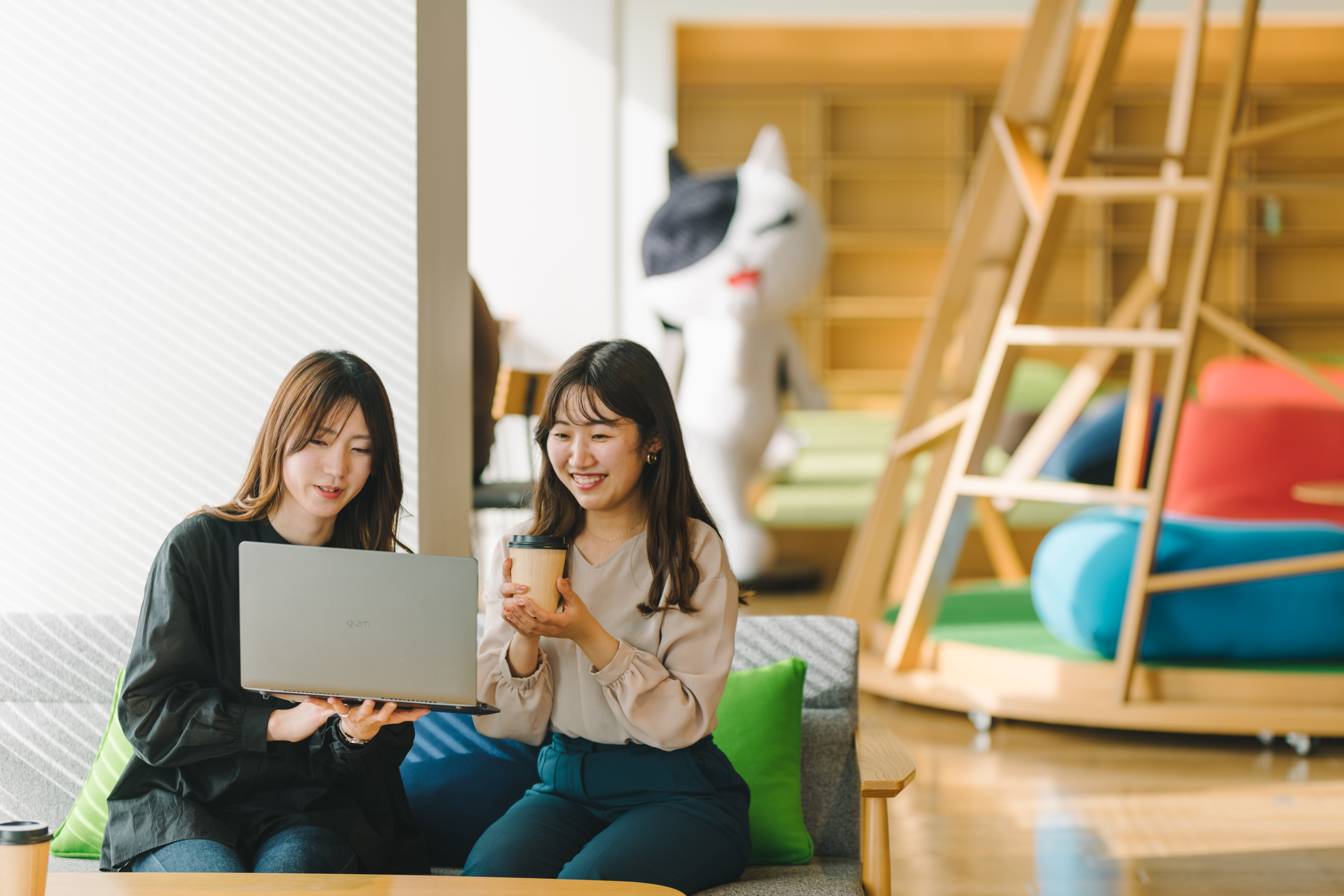 LINEヤフーコミュニケーションズのオフィス風景