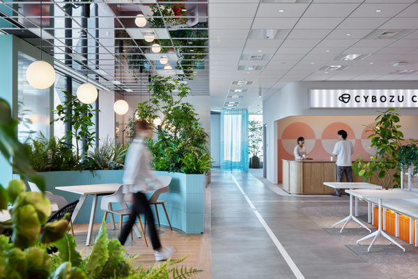 サイボウズのオフィス風景