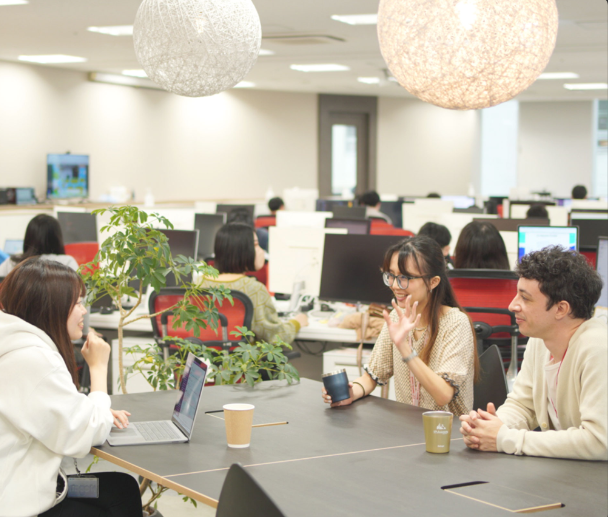 ユニークビジョン（エンジニア）のオフィス風景